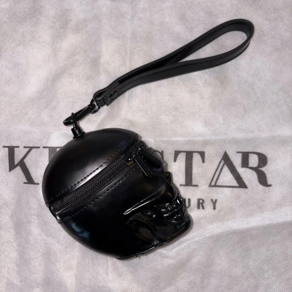 Killstar Black Skull Bag - Picture 7 of 9
